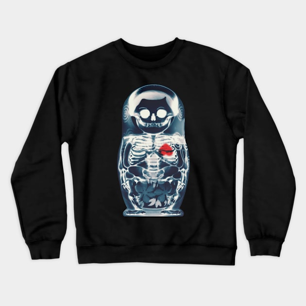 Nesting Doll Crewneck Sweatshirt by aligulec